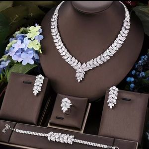 Crystal Wedding Jewelry Sets